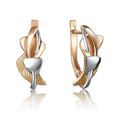 Серьги из золота без вставок фото, цены