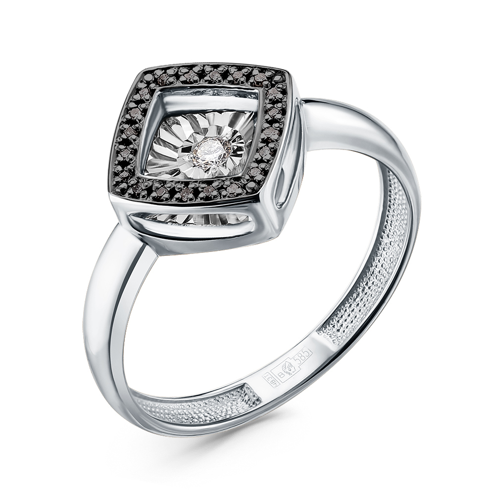 Кольцо из золота с камнем Бриллиант,  фото, цены