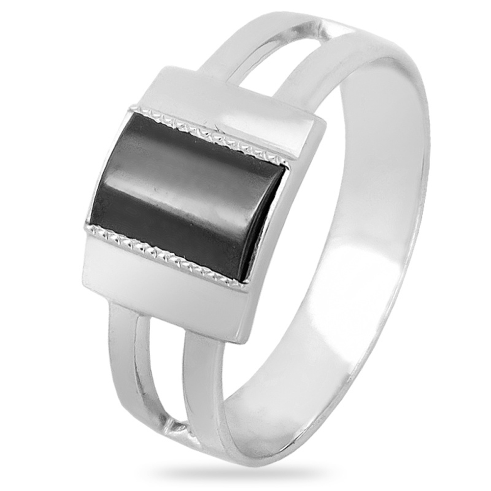 Печатка из серебра с камнем Фианит фото, цены