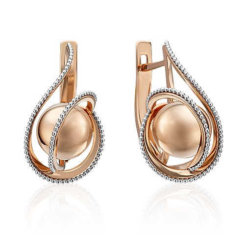 Серьги из золота без вставок фото, цены