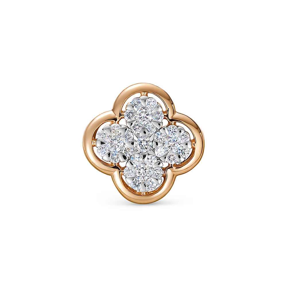 Подвеска из золота с камнем Бриллиант,  фото, цены