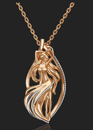 Подвеска из золота без вставок фото, цены