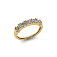 Кольцо из золота с камнем Фианит фото, цены