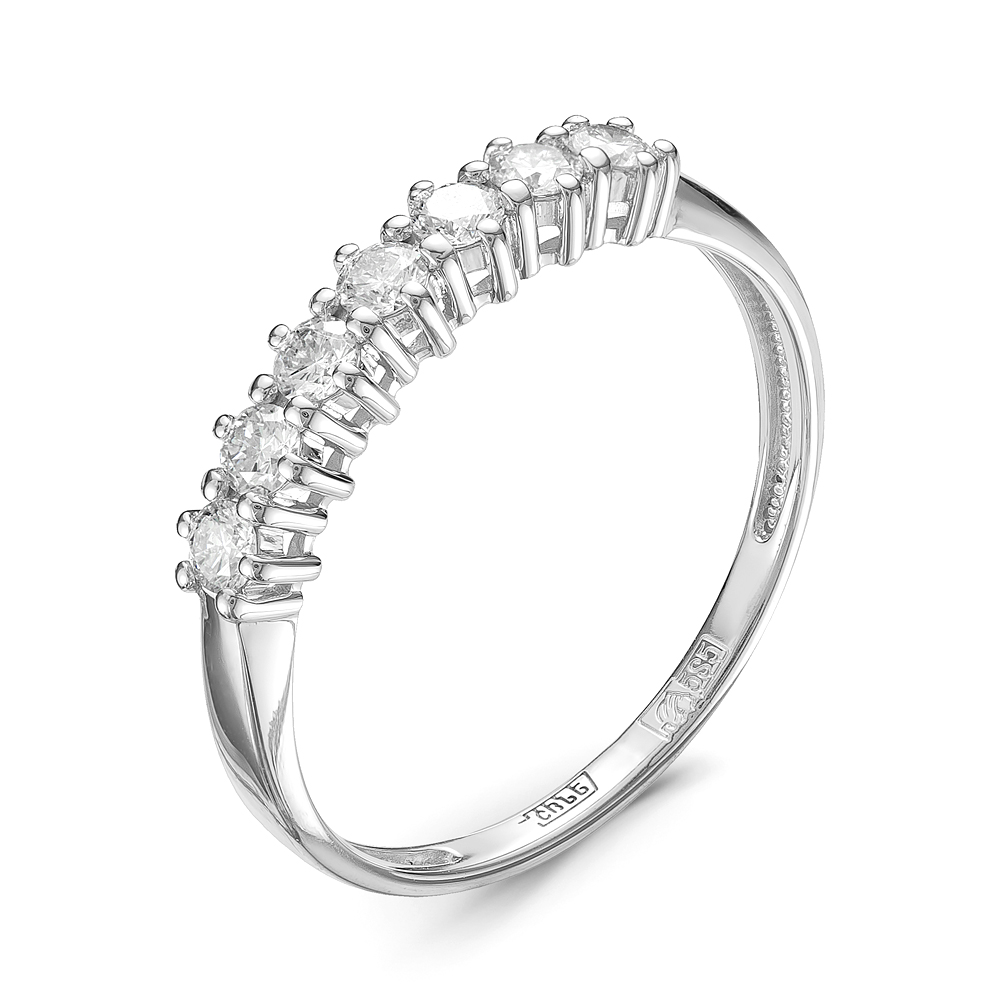 Кольцо из золота с камнем Бриллиант фото, цены