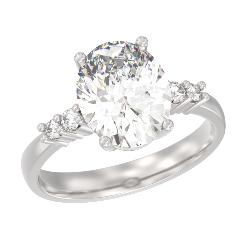 Кольцо из серебра с камнем Фианит фото, цены