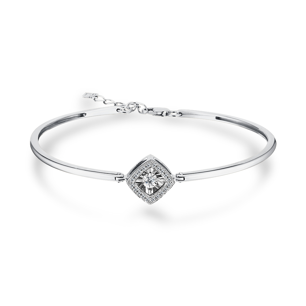 Браслет из золота с камнем Бриллиант,  фото, цены