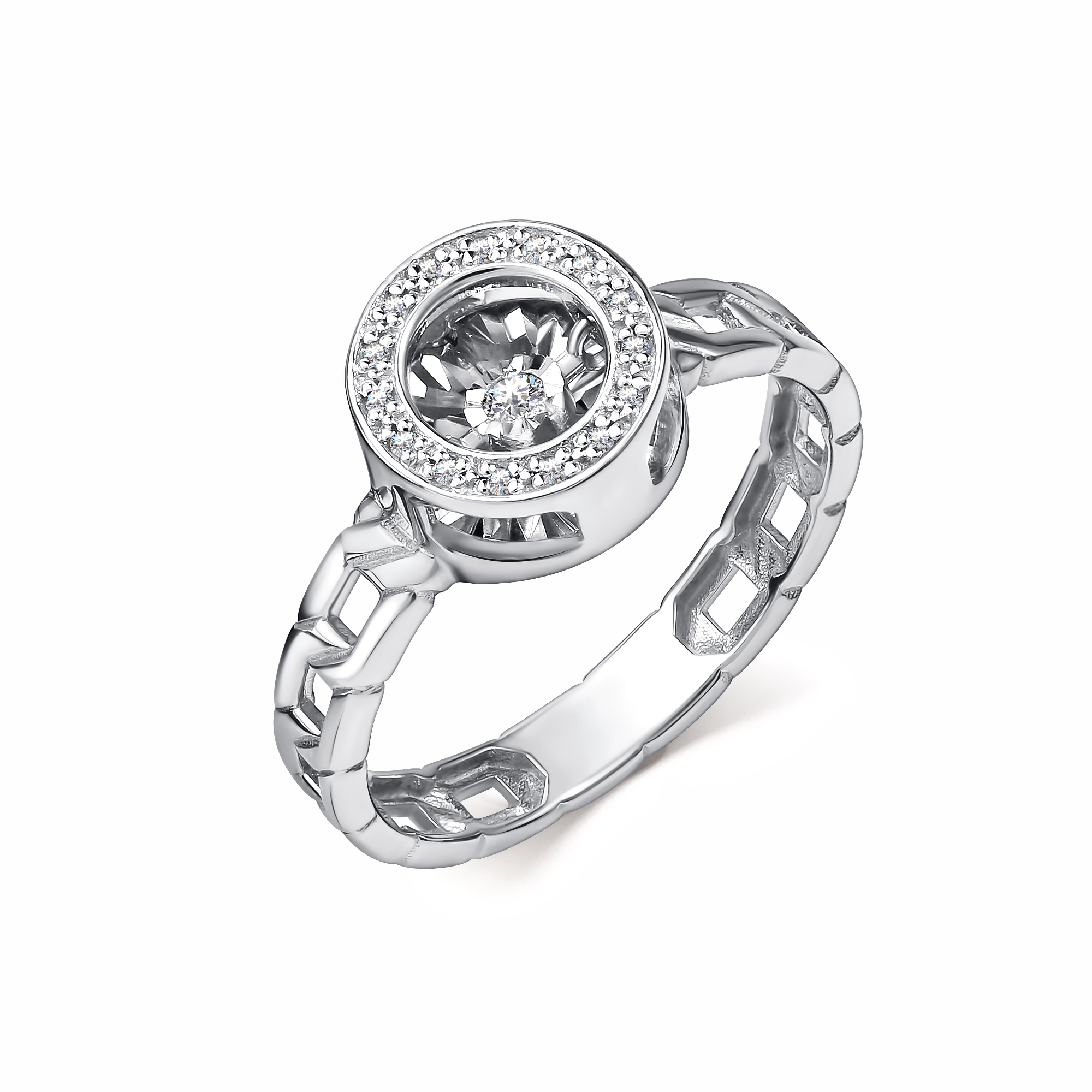 Кольцо из золота с камнем Бриллиант,  фото, цены