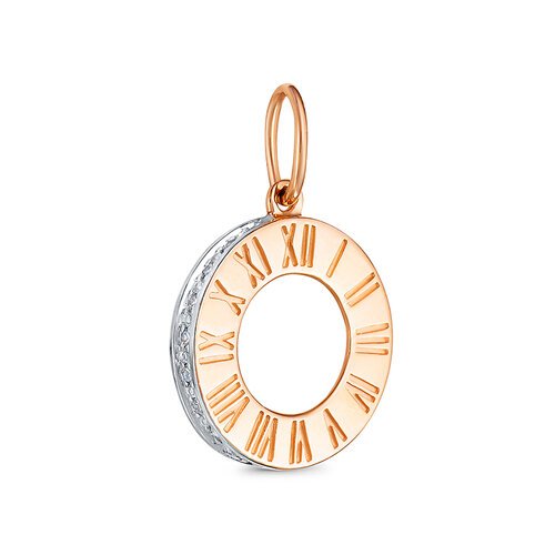 Подвеска из золота с камнем Фианит фото, цены