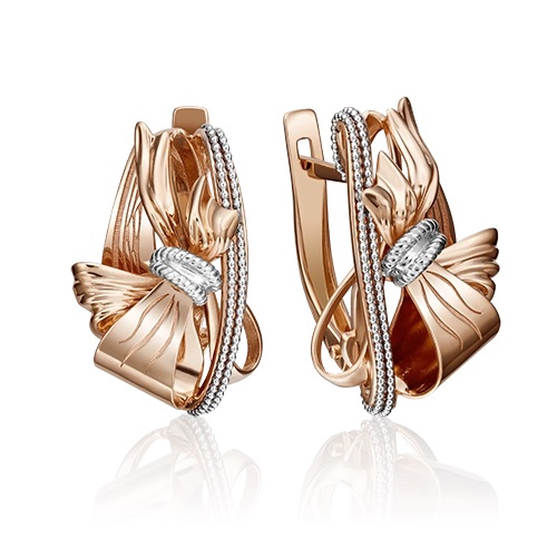 Серьги из золота без вставок фото, цены