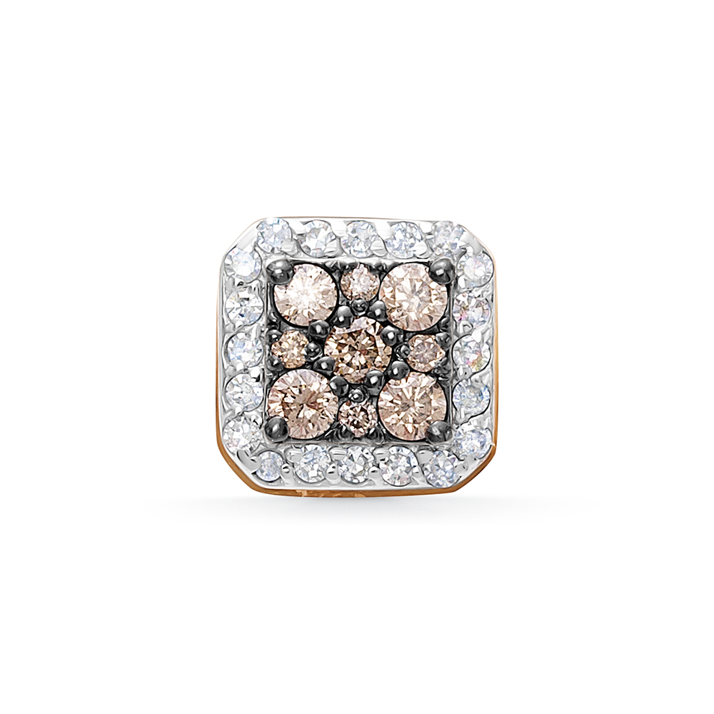 Подвеска из золота с камнем Бриллиант фото, цены