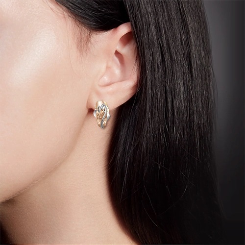 Серьги из золота без вставок фото, цены